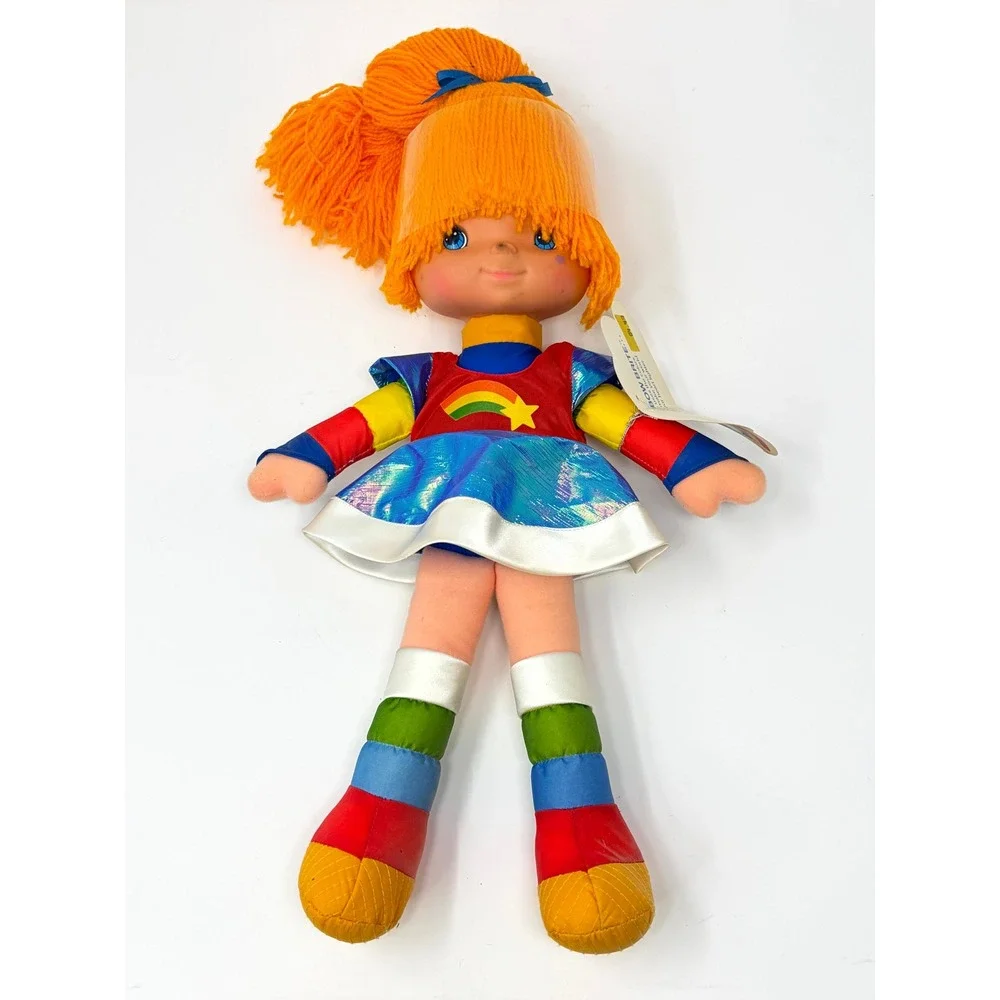 Vintage 1983 Rainbow Brite Doll Mattel Emotions Hallmark 18" Plush Toy with Tag - Picture 8 of 8
